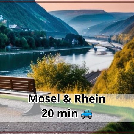 Smallsaigon Apartment Mit Guter Anbindung Zwischen Mosel Und Rhein Leiningen Exteriör bild
